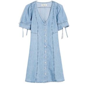 Madewell Women's Denim Dress - 14